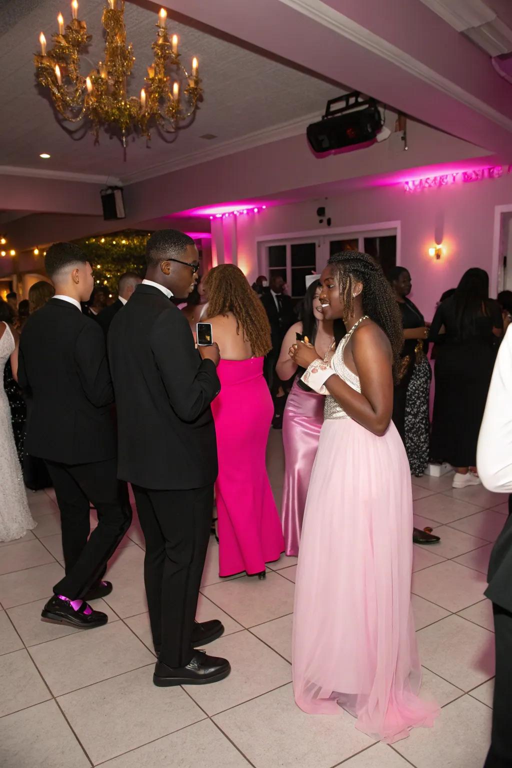 A dress code that enhances the party theme.