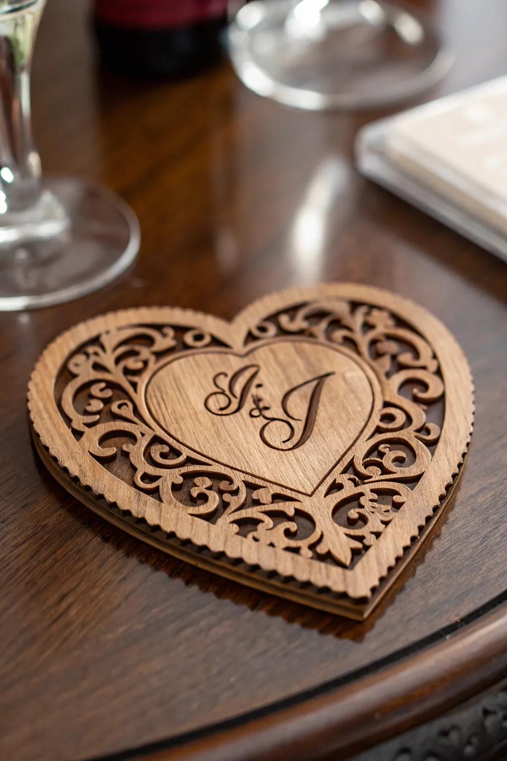 Crafted with precision: Elevate any table setting with personalized CNC router coasters.