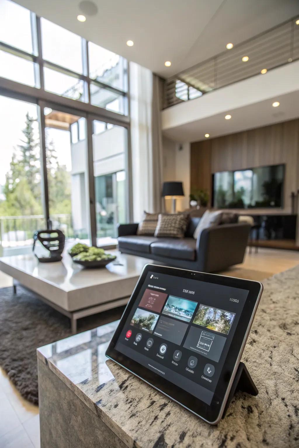 Seamless smart home integration for modern convenience.