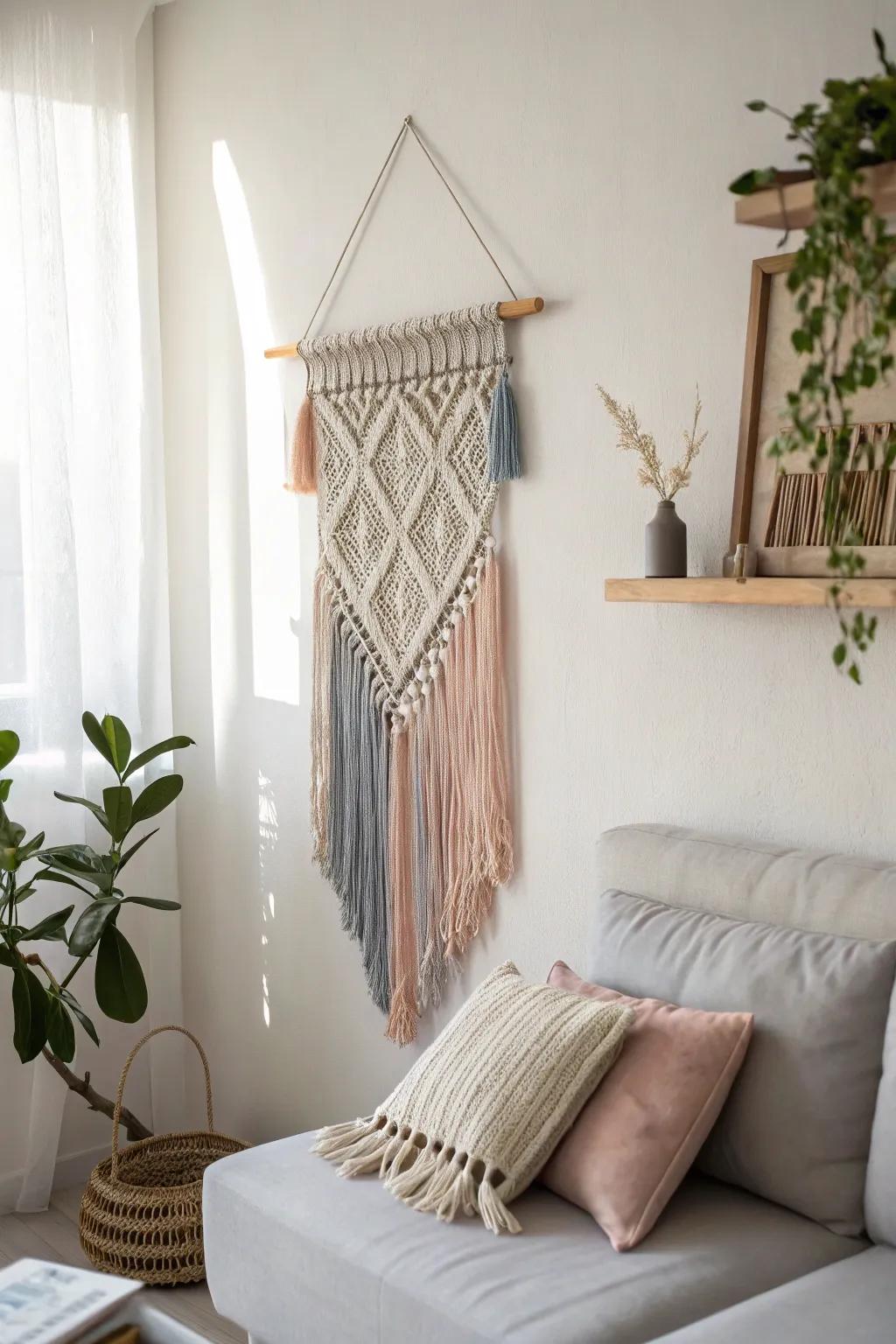Transform your space with a touch of handcrafted elegance—upcycle fabric scraps into stunning wall art that speaks volumes.