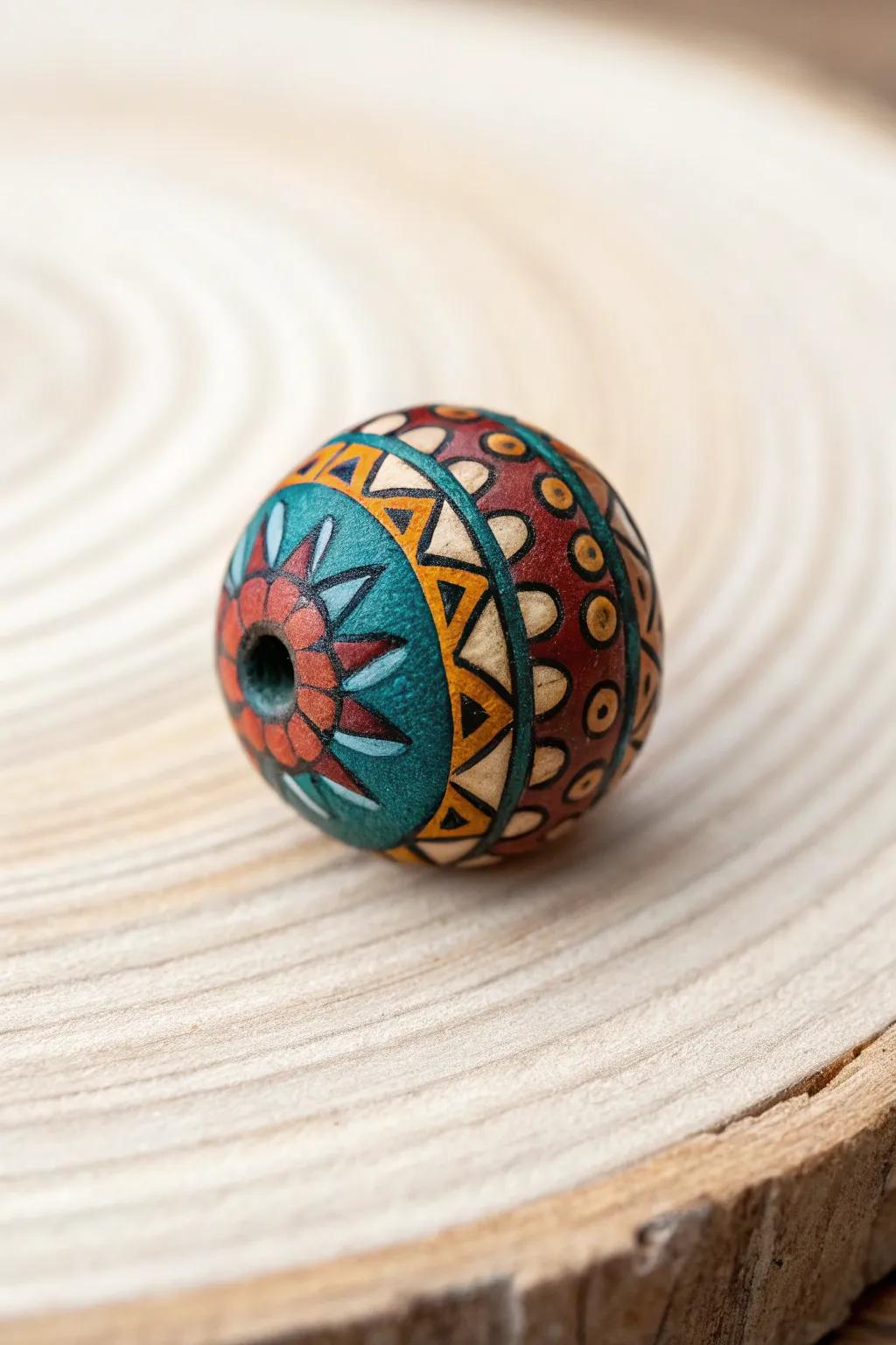 Add a touch of artistry to your jewelry with these vibrant, handcrafted clay beads!