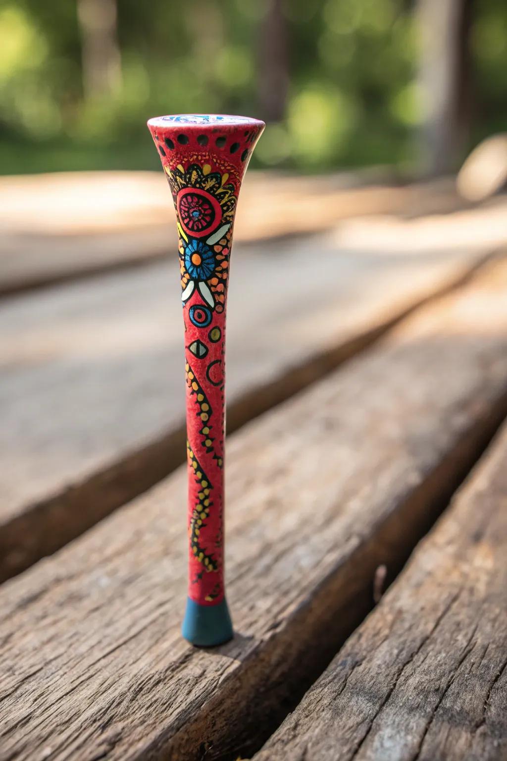 Craft a unique Father's Day gift with a touch of creativity and color.