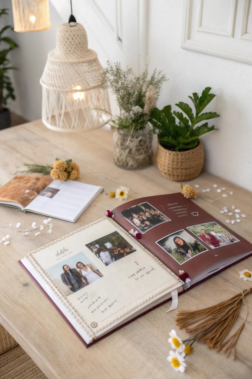 Capture the joy of candid moments in your graduation scrapbook, where laughter and memories come alive.