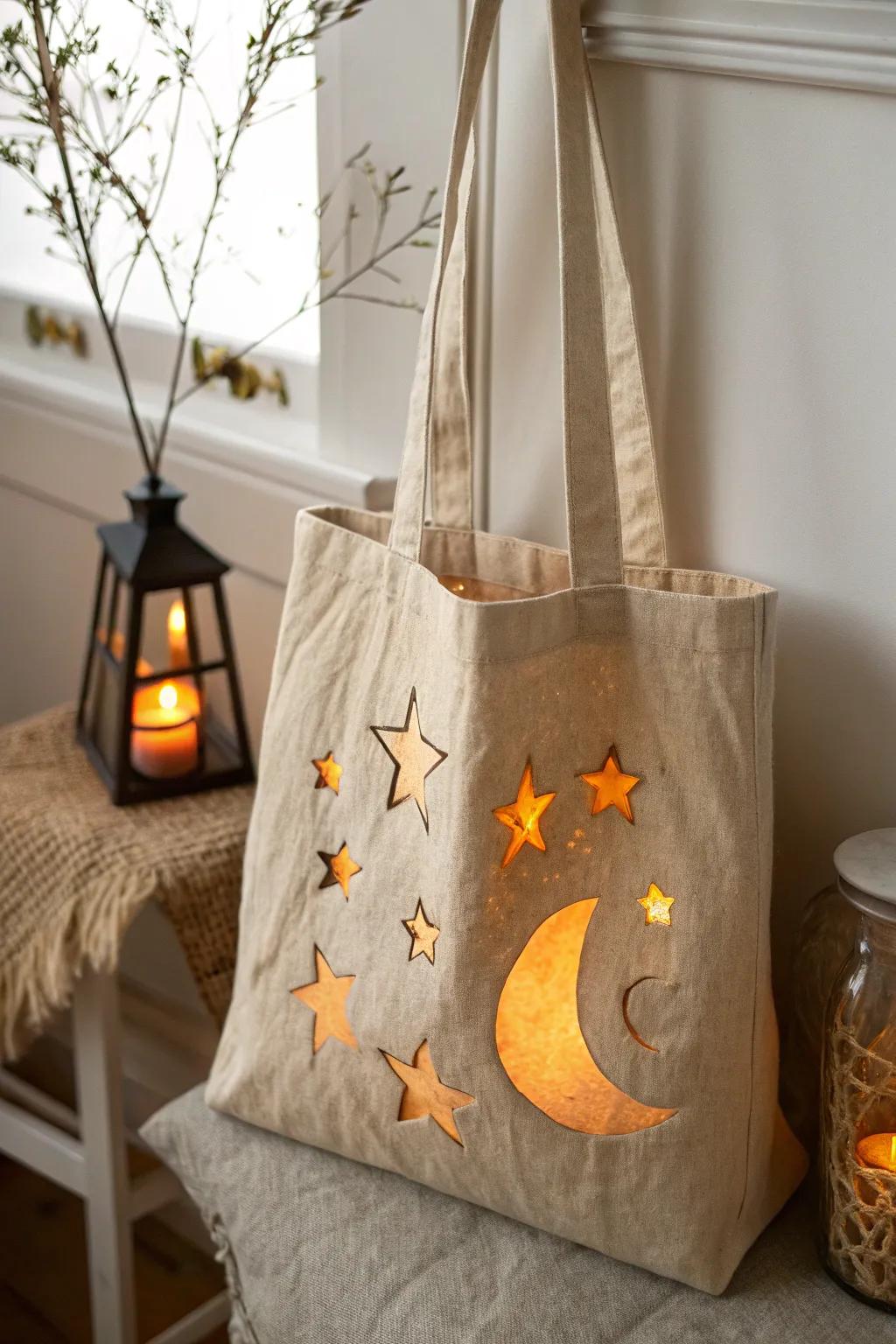 Illuminate your Halloween with chic Luminary Treat Totes, where simplicity meets enchanting glow!