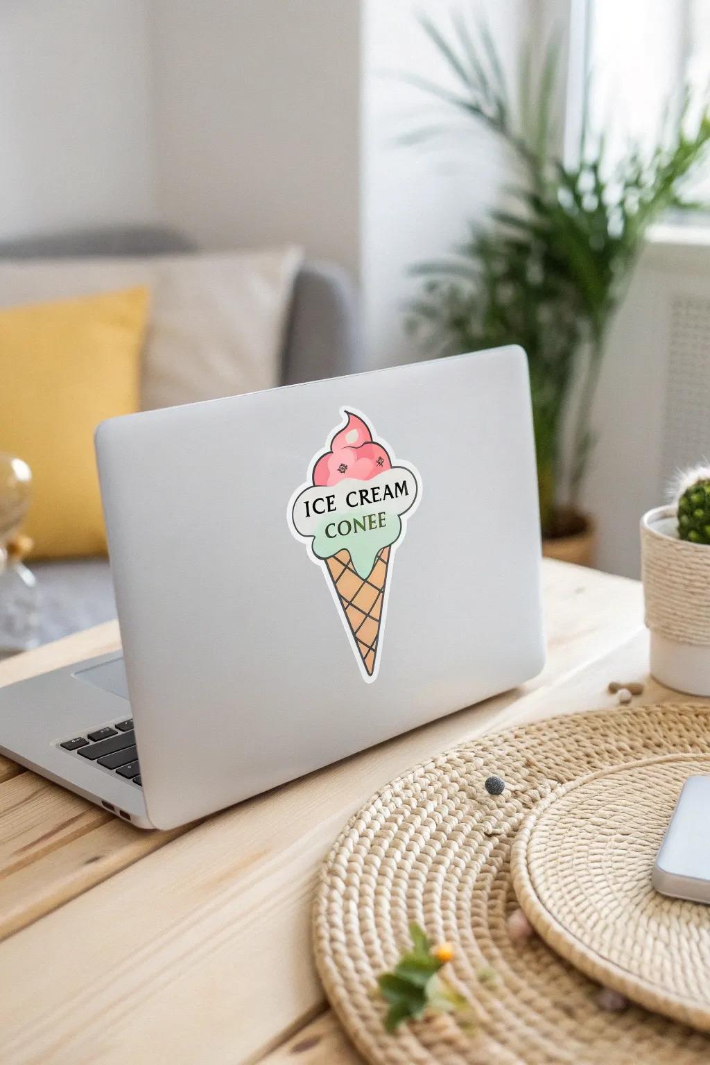 Add a sprinkle of fun to your tech with a foodie flair! 🍦✨