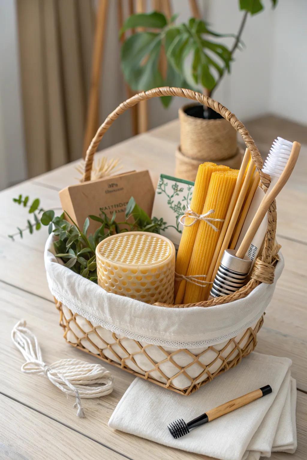 Thoughtful and Sustainable: A Gift Basket for the Eco-Conscious Friend
