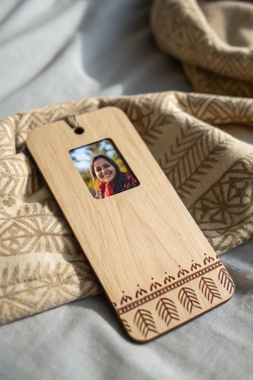 Add a touch of warmth to your space with personalized locker tags – where simplicity meets cherished memories.