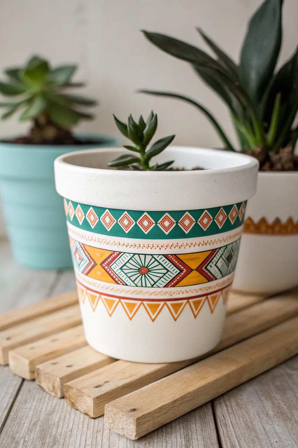 Transform everyday items into colorful masterpieces with a touch of Washi tape magic!