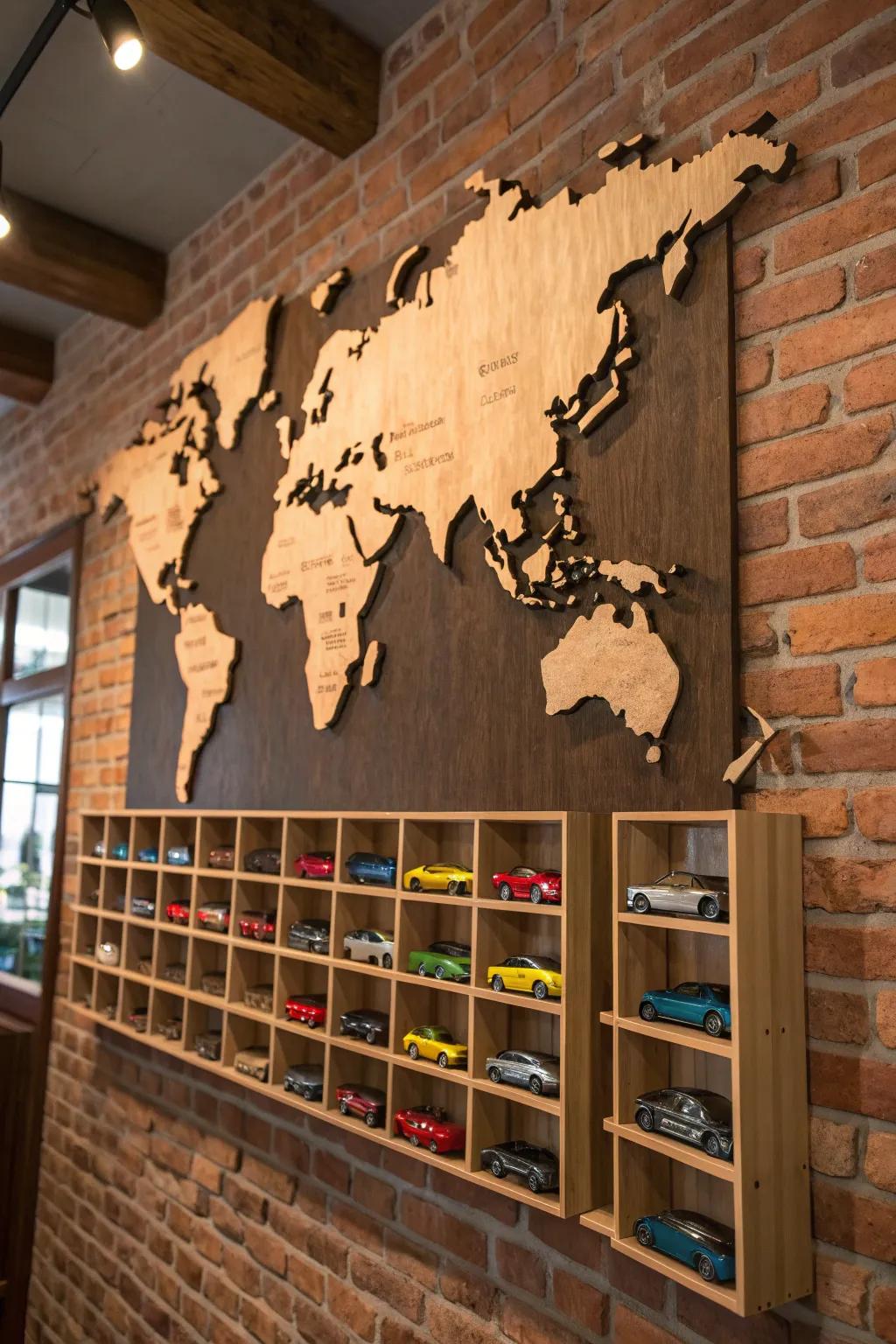 Travel the world with your collection: Matchbox cars meet global wanderlust.