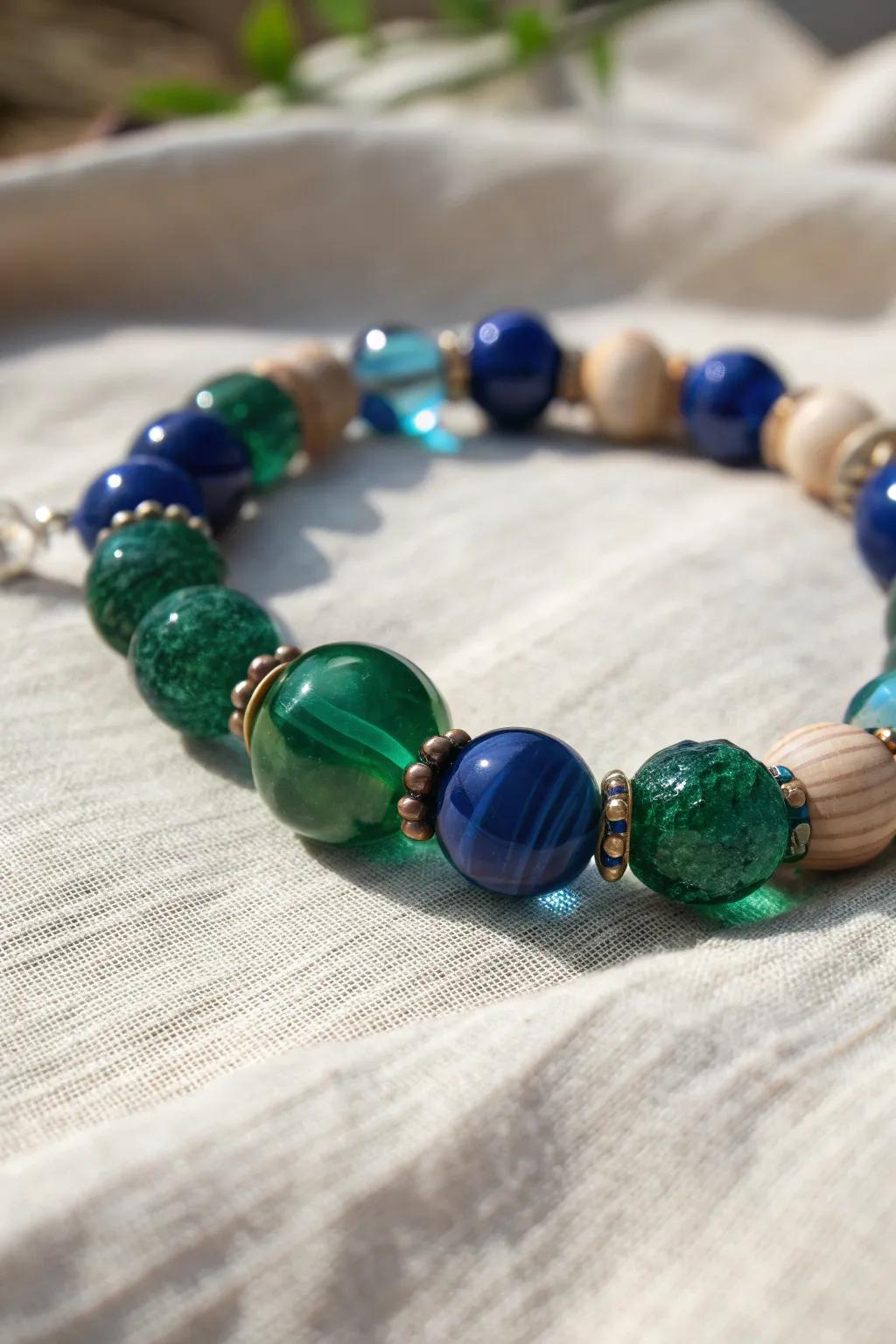 Craft your story with bold beads and delicate details. #MinimalistChic