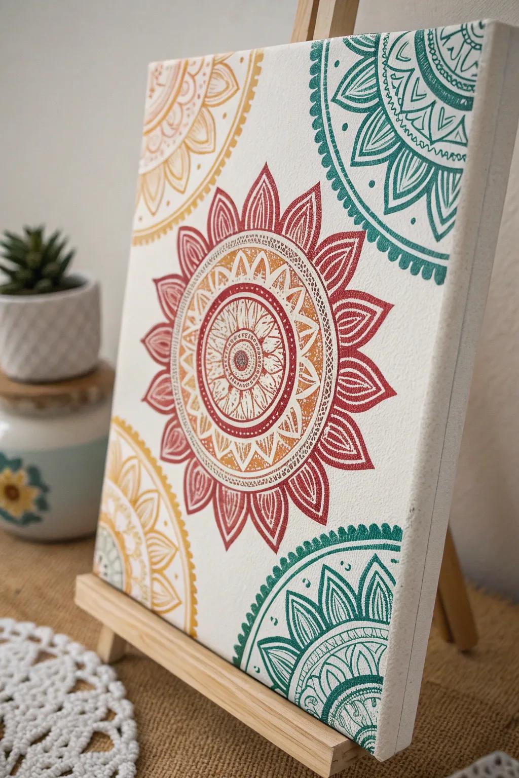 Unlock your creativity with a splash of bold patterns and vibrant colors.