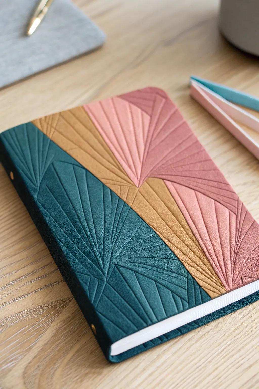 Elevate your notebook game with textured layers that tell a story of craftsmanship and simplicity.