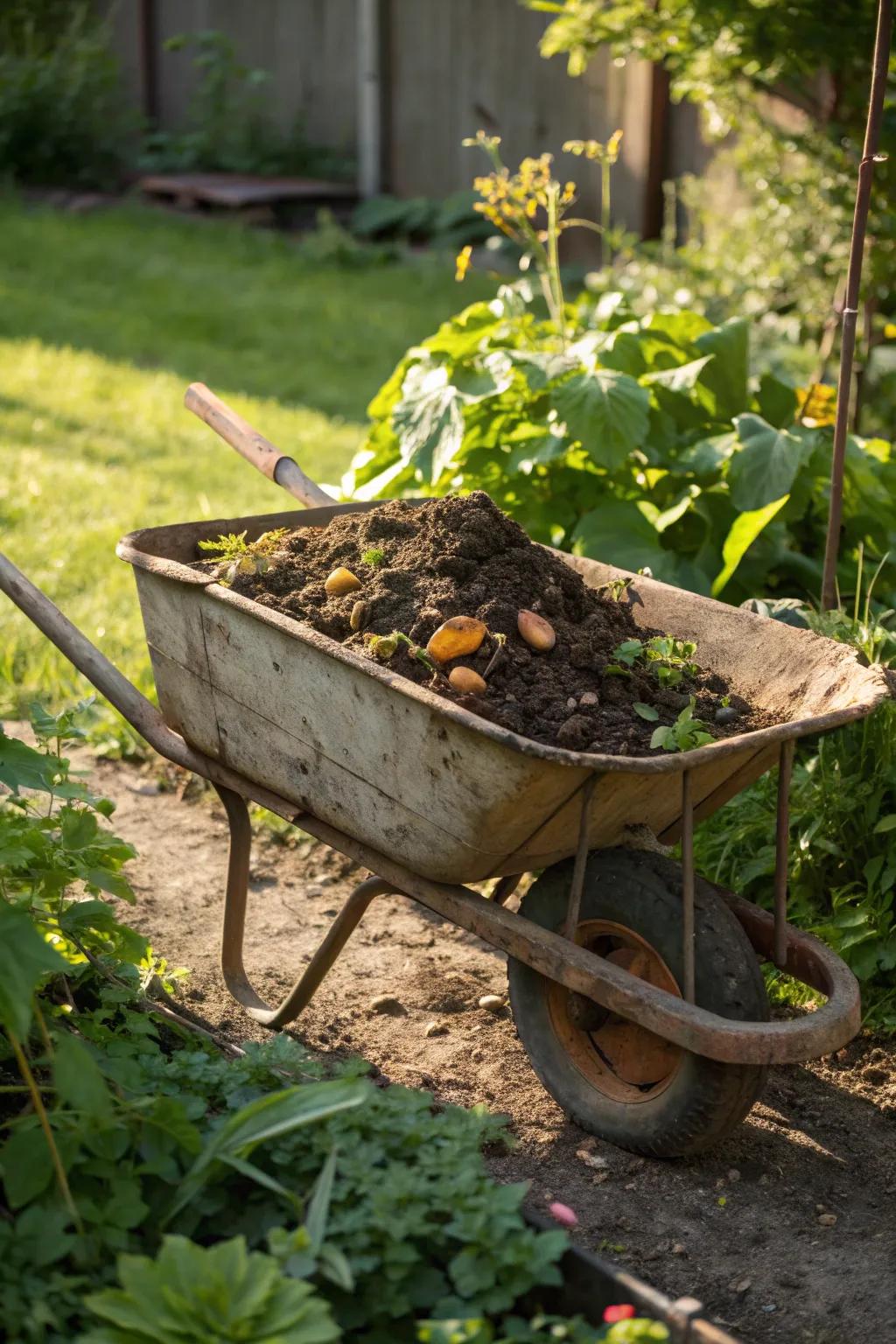 Transform your garden with this eco-friendly, handcrafted mobile compost bin!