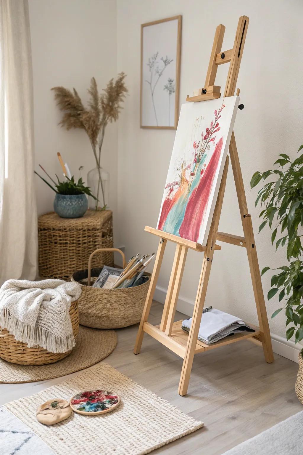 Capture the art of sharing: Swap your creativity and inspire others with a painting process video.