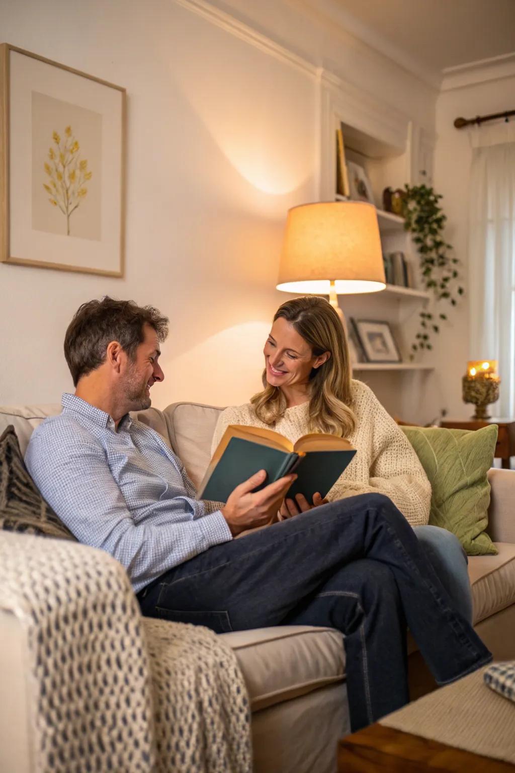 A book club for two fosters thoughtful discussions and closeness.