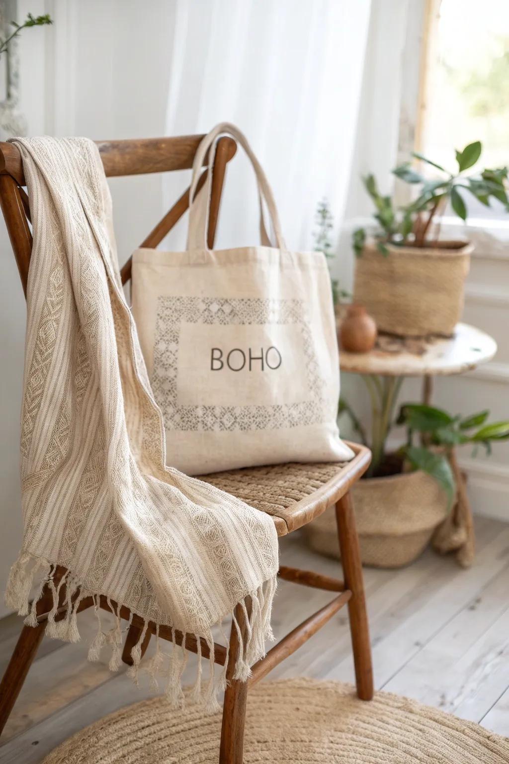Elevate your quinceañera with personalized, eco-friendly tote bags that blend minimalist elegance with a touch of Boho charm.