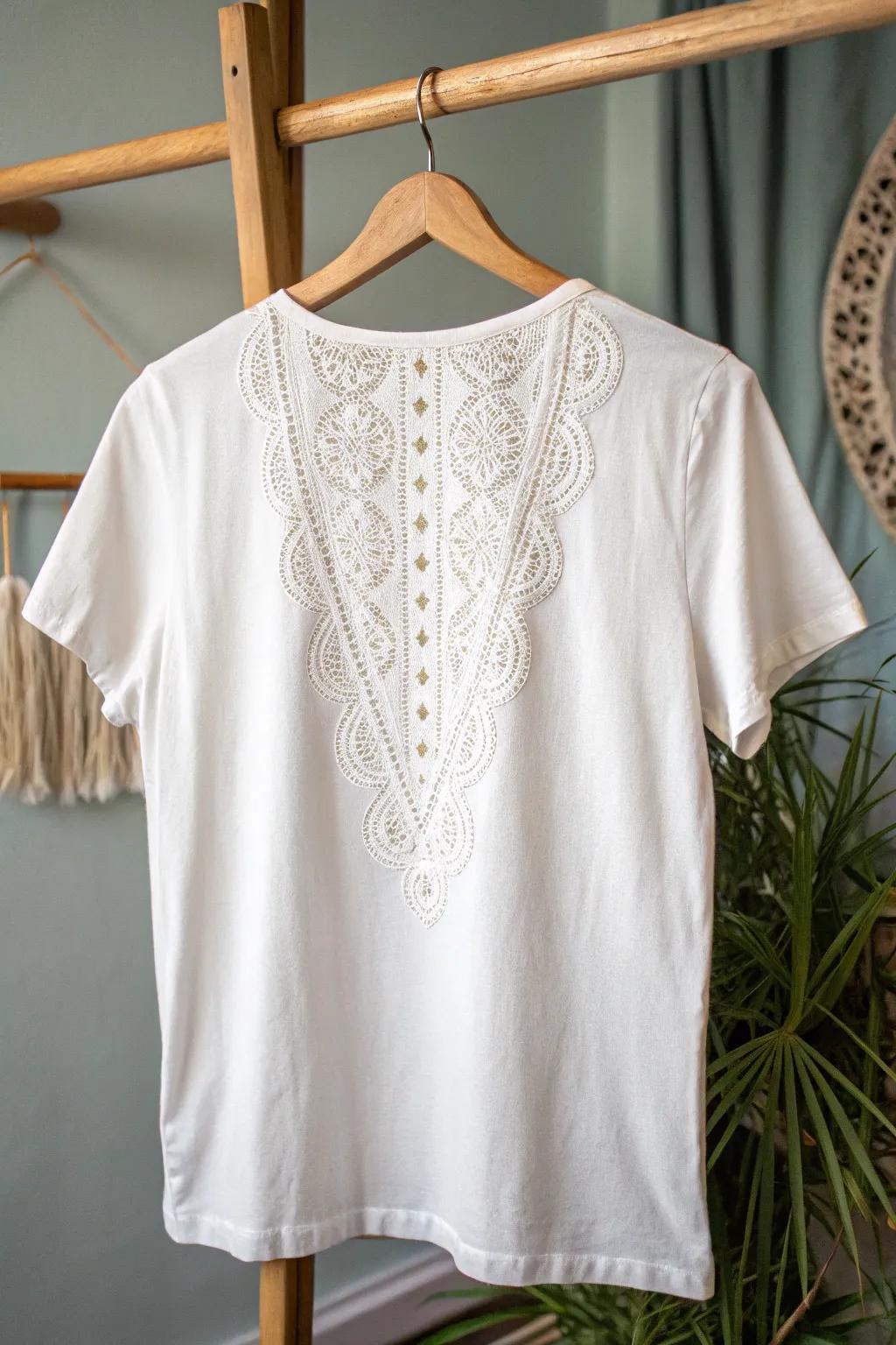 Transform ordinary into extraordinary with a touch of lace elegance.