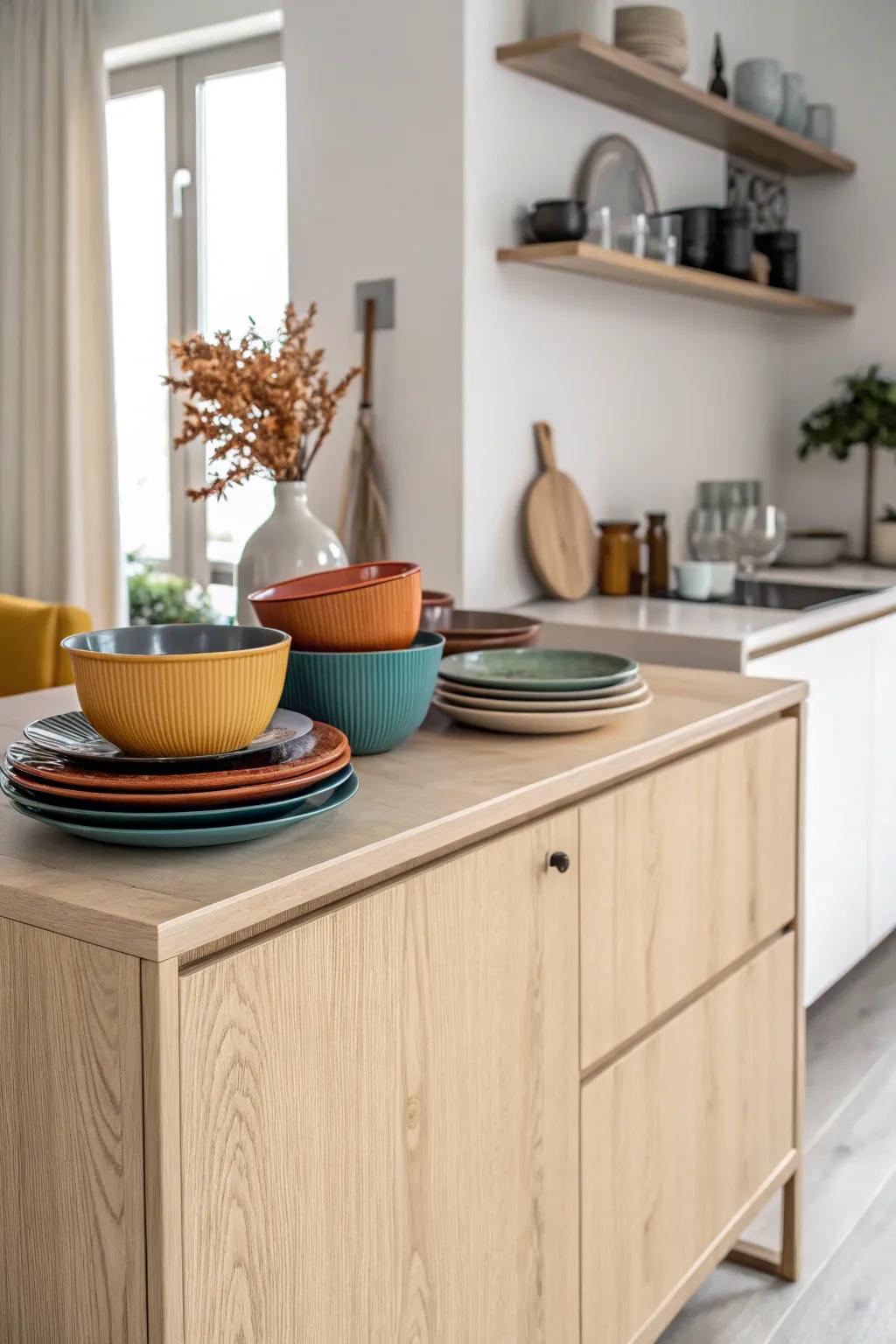 Elevate your kitchen storage with stylish cabinet top solutions!