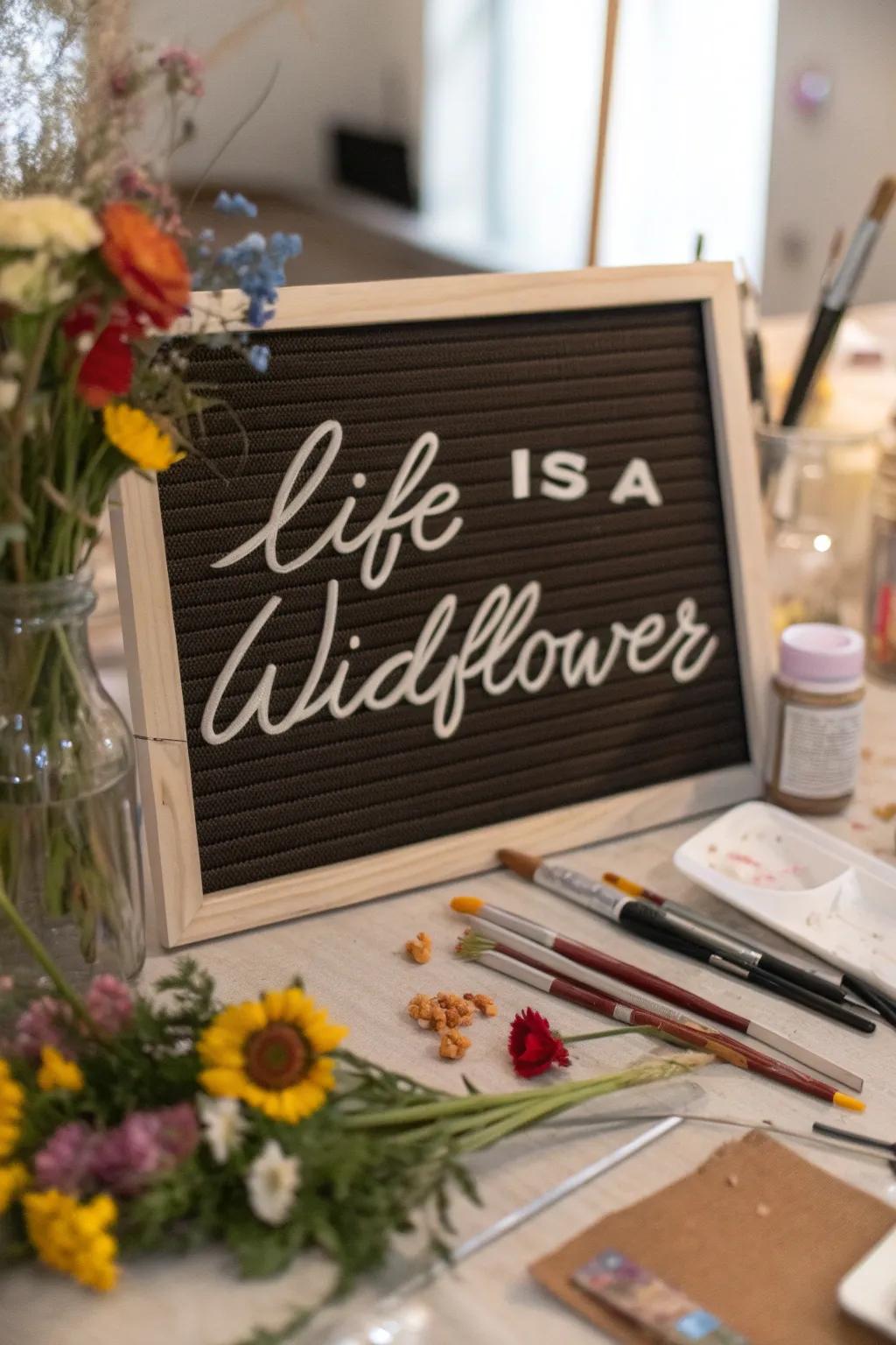 Celebrate creativity with a touch of whimsy.