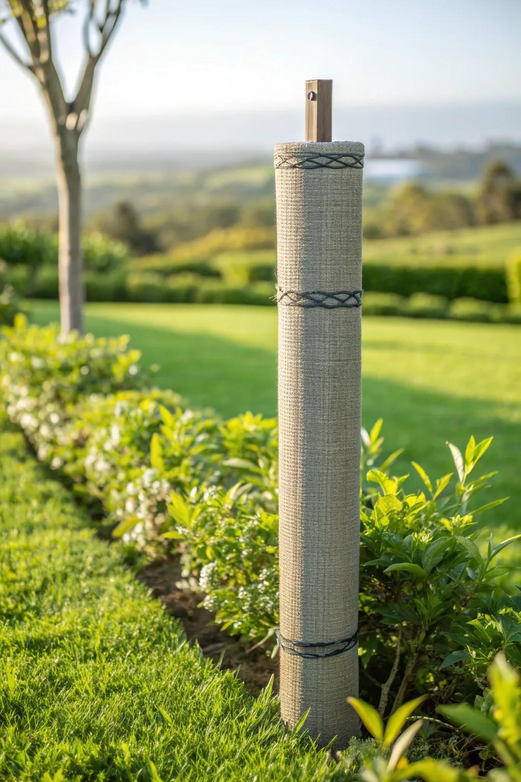 Crafting tranquility: a windbreak solution for the modern garden.