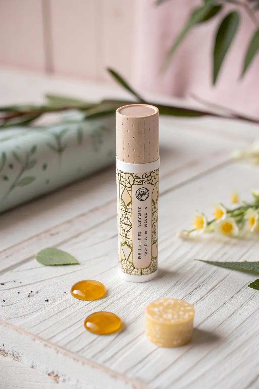 Crafted with care: Embrace natural beauty with our eco-friendly lip balm.