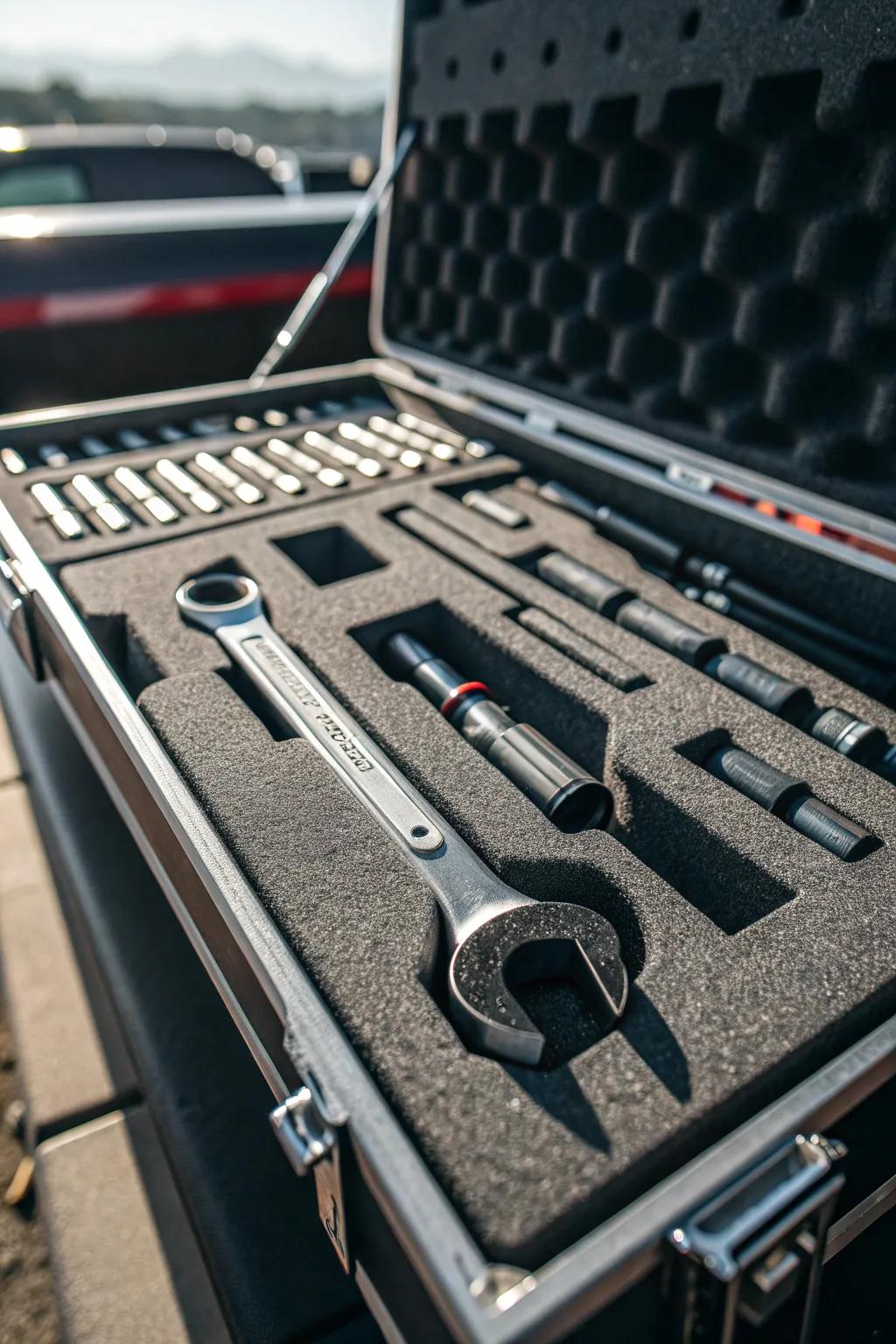 Transform your toolbox into a masterpiece of organization with custom foam inserts.
