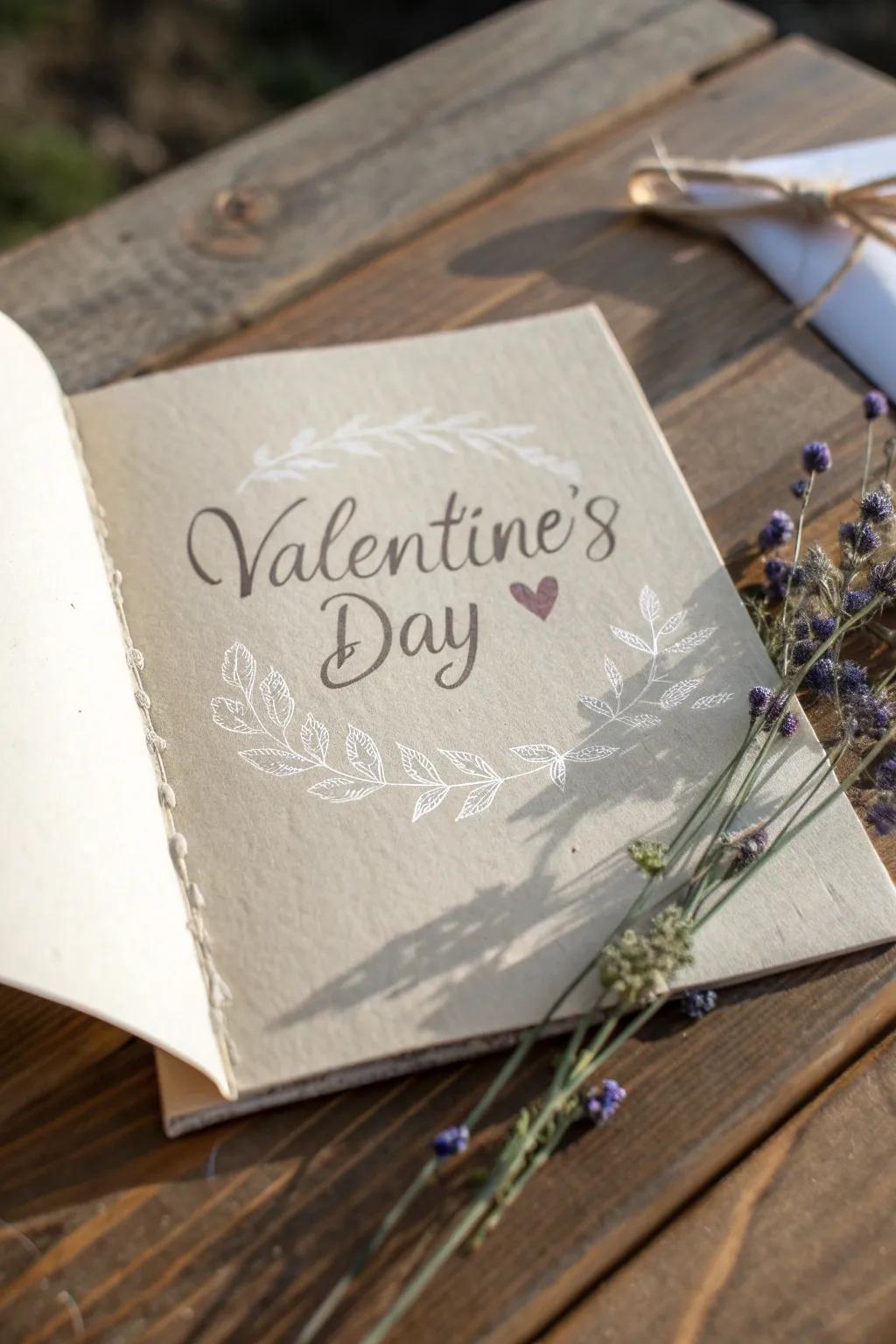 Pour your heart onto paper with the timeless beauty of handwritten love.