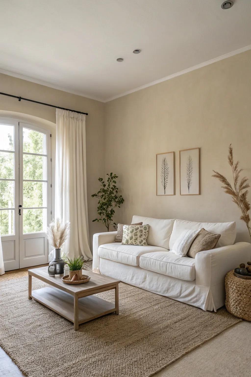 Minimalist retreat with understated elegance.