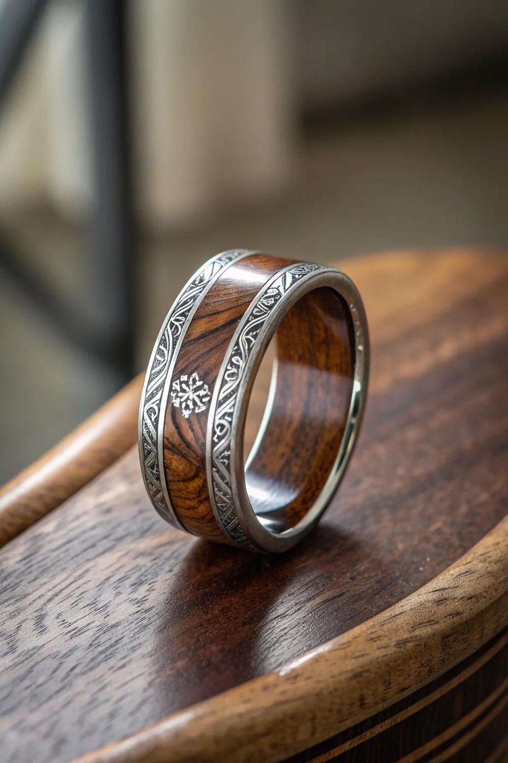 Elevate your style with custom engraved wooden jewelry that speaks of craftsmanship and elegance.