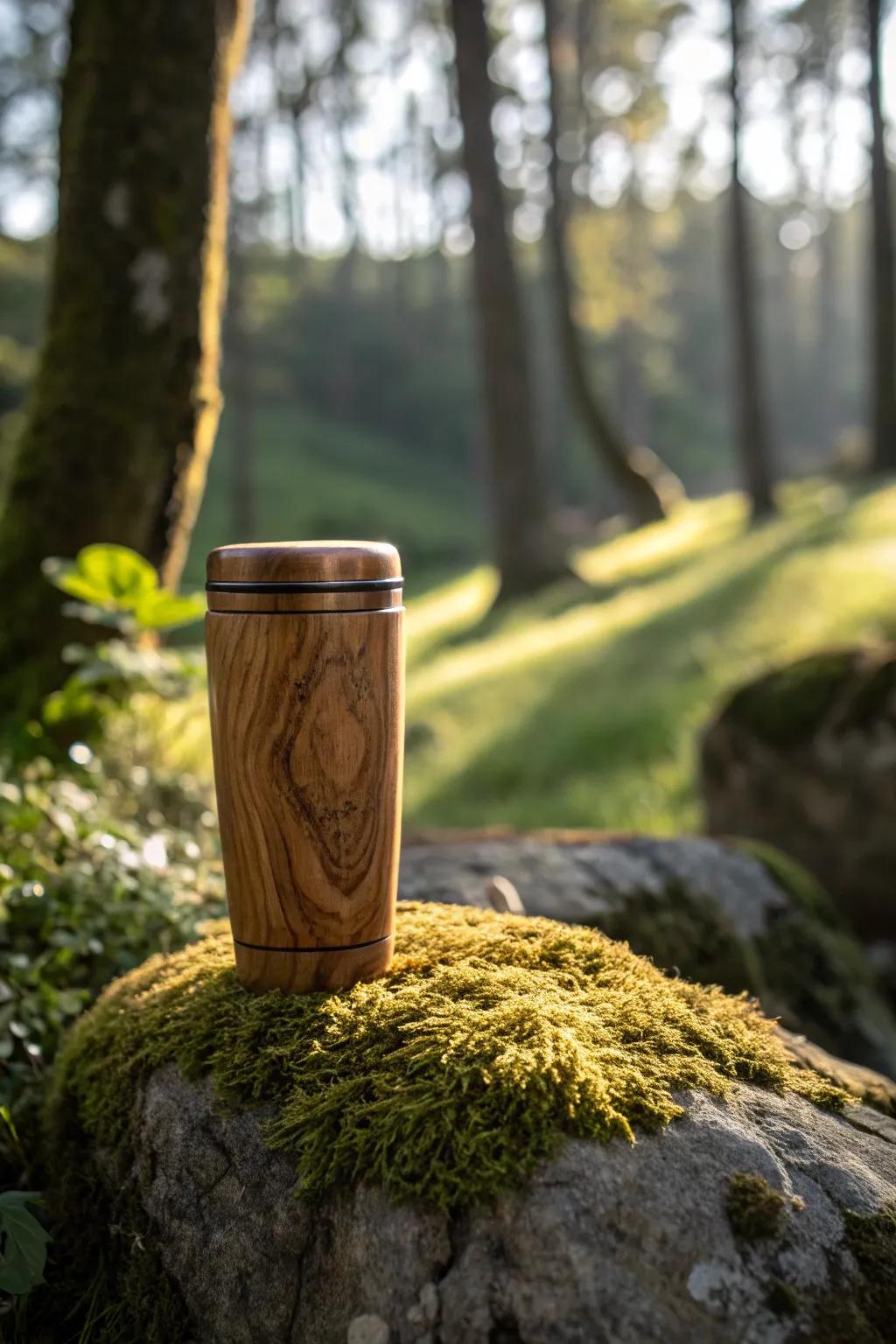 Embrace the rustic allure: Nature and craftsmanship in perfect harmony.