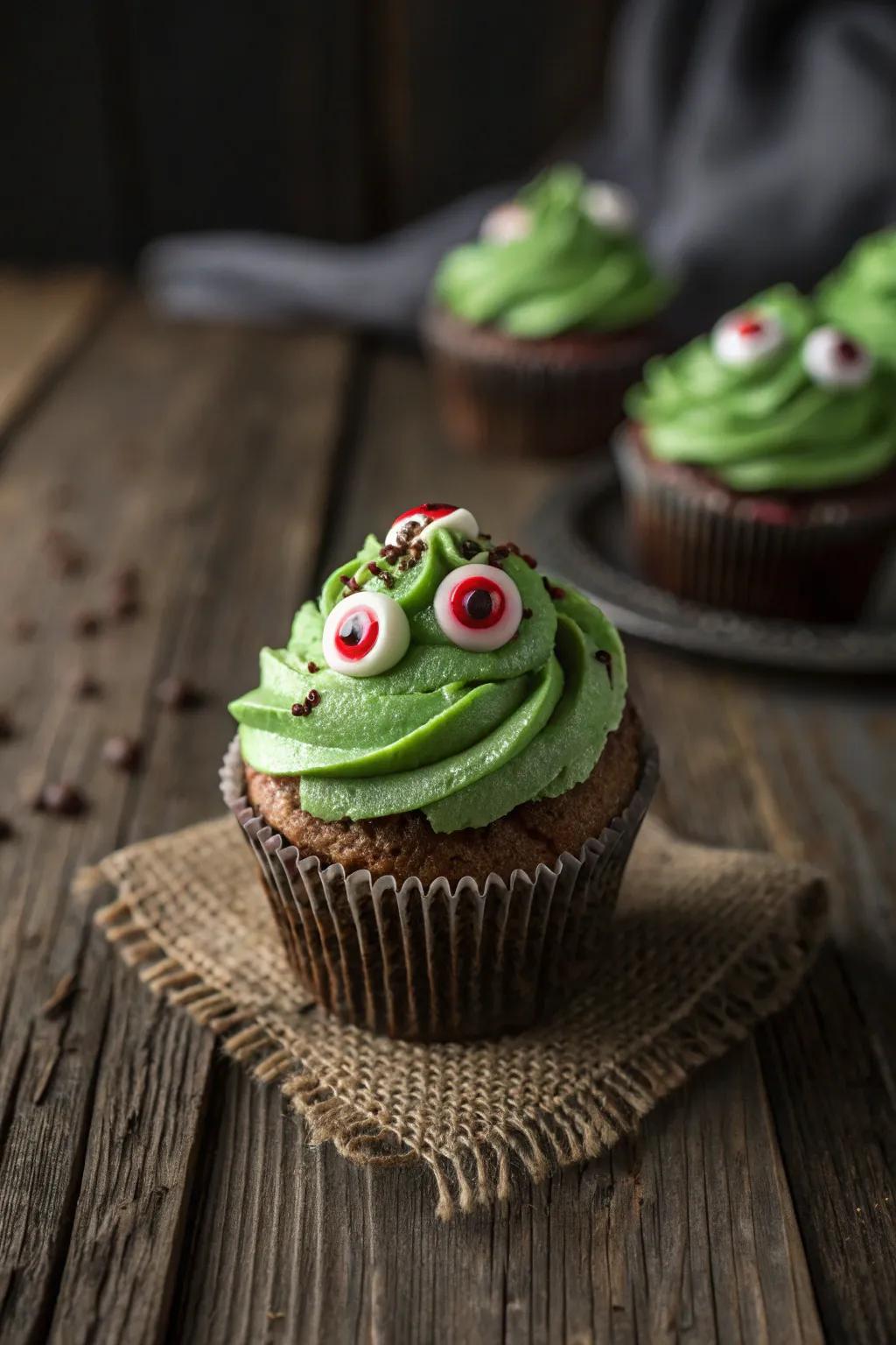 Indulge in the eerie charm of zombie-inspired treats, where artistry meets the undead.