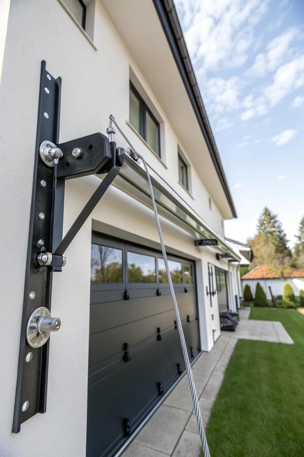 Transform your backyard into an adventure zone with a secure house-mounted zipline.