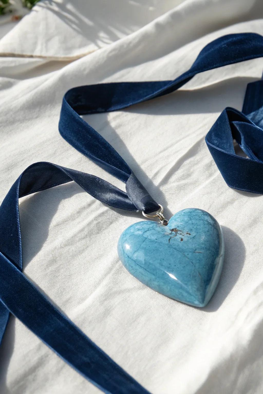 Elegance in Simplicity: A Velvet Embrace for the Heart.