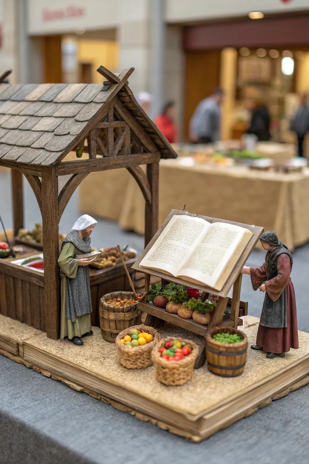 Step into a tiny world of medieval charm and craftsmanship!