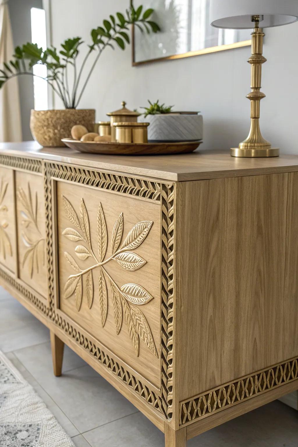 Elevate your space with a touch of gold—embrace the beauty of metallic accents.
