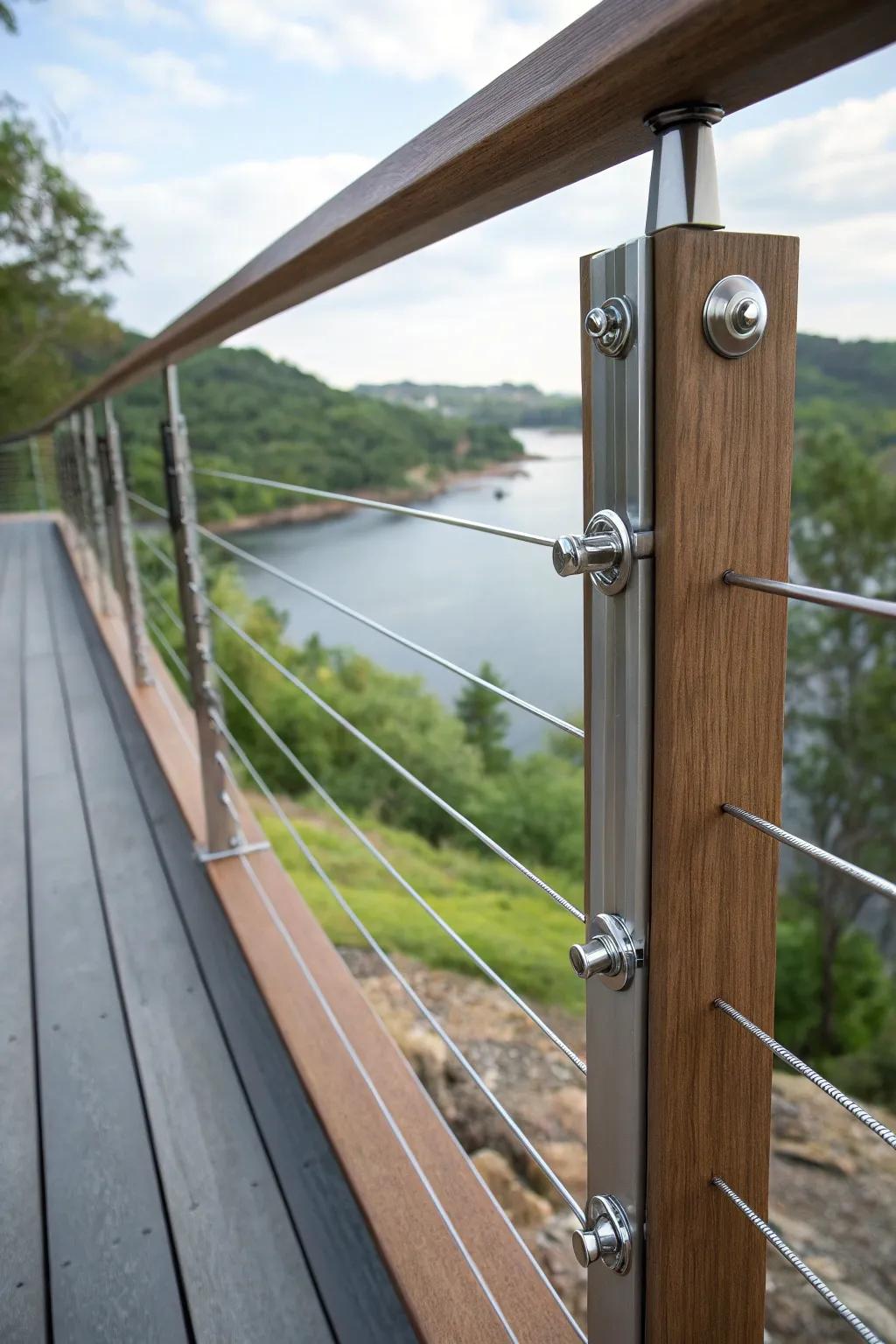 Elevate your outdoor space with hidden hardware for a seamless look.