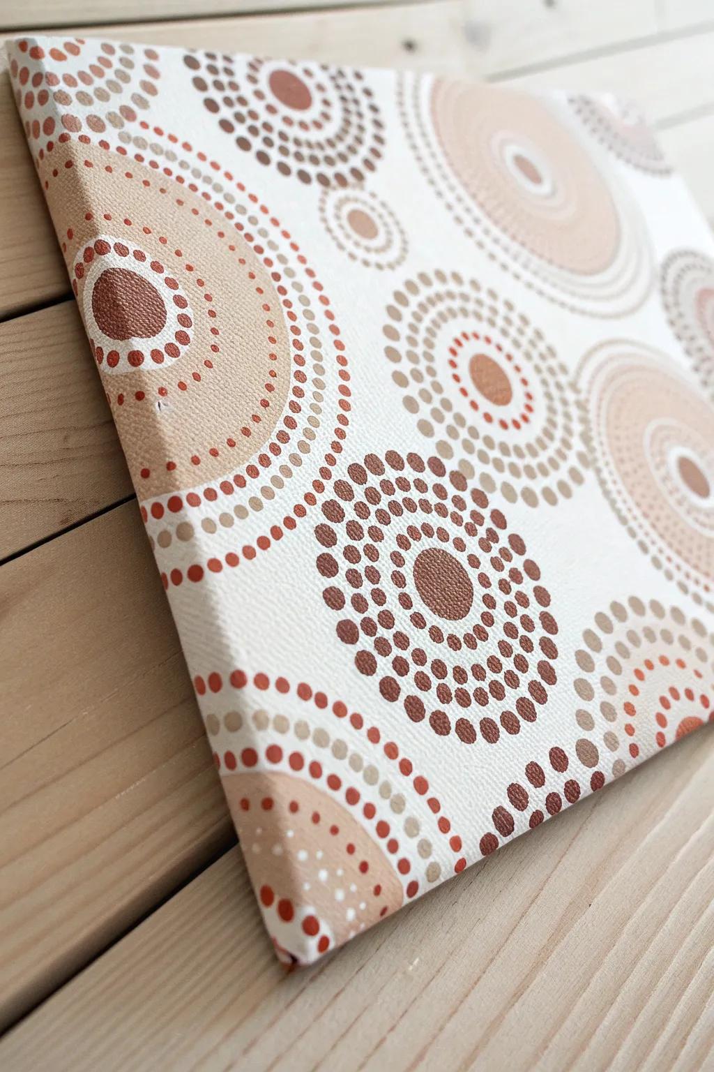 Elevate your space with playful dotted patterns that bring a touch of creativity and warmth.