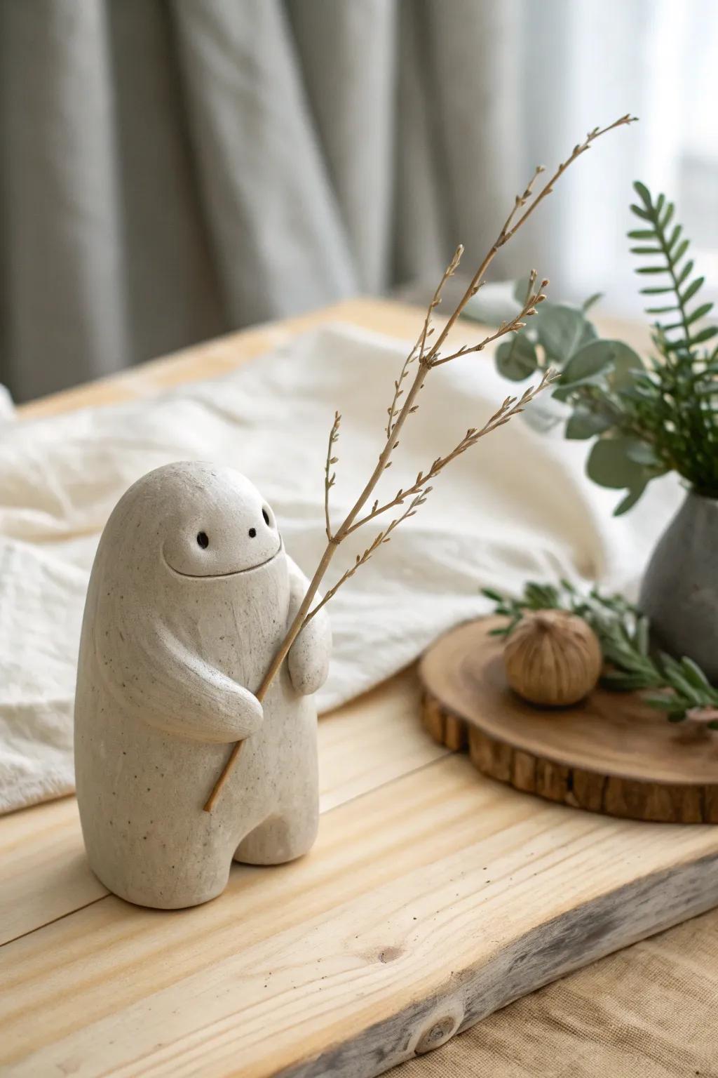 Embrace nature in your clay creations with a touch of Scandinavian minimalism and Boho charm.
