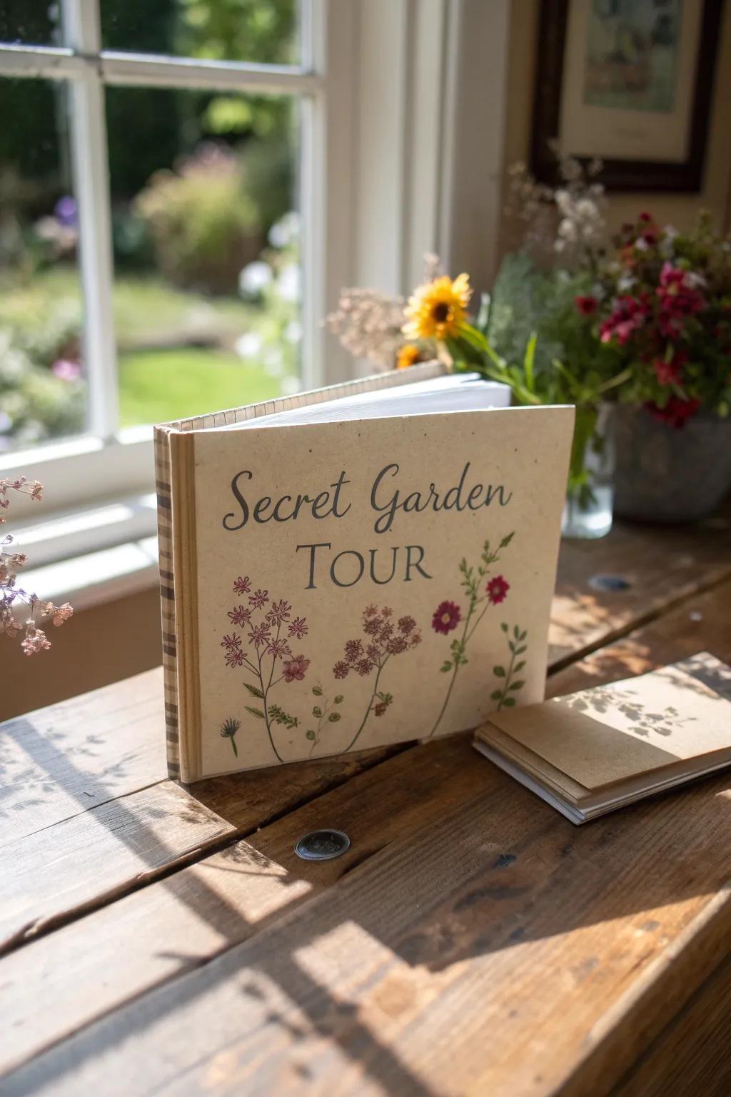 Unlock the hidden wonders of nature with a Secret Garden Tour coupon book—where simplicity meets enchantment.