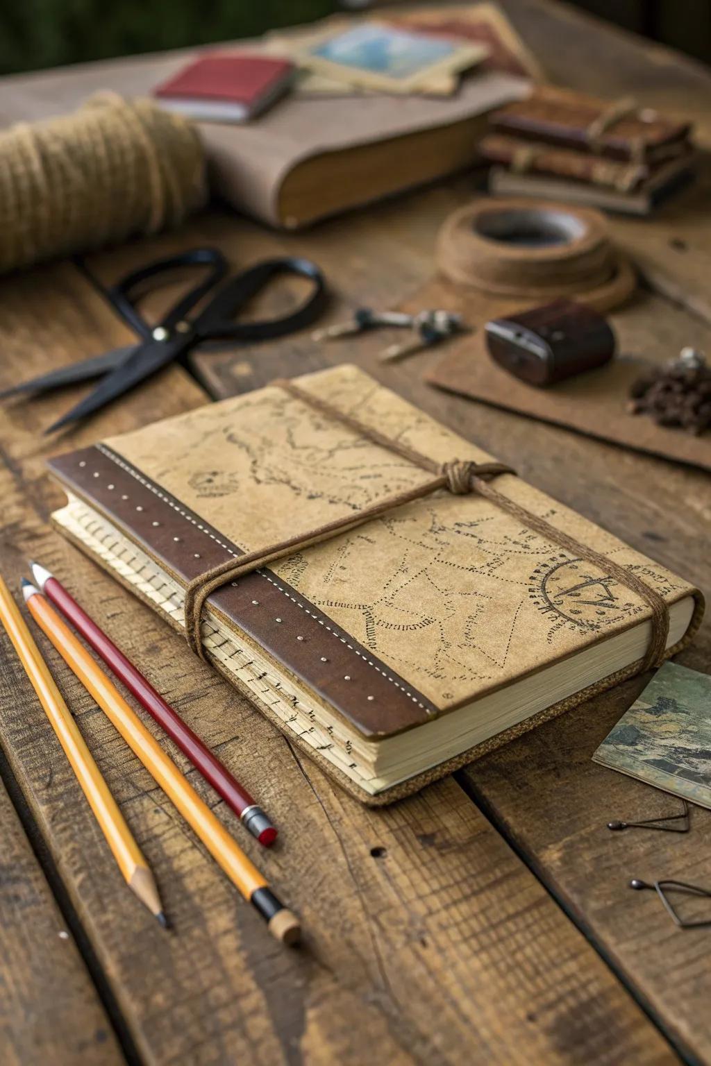 Craft Your Own Adventure: Unleash Creativity with Handcrafted Journals.