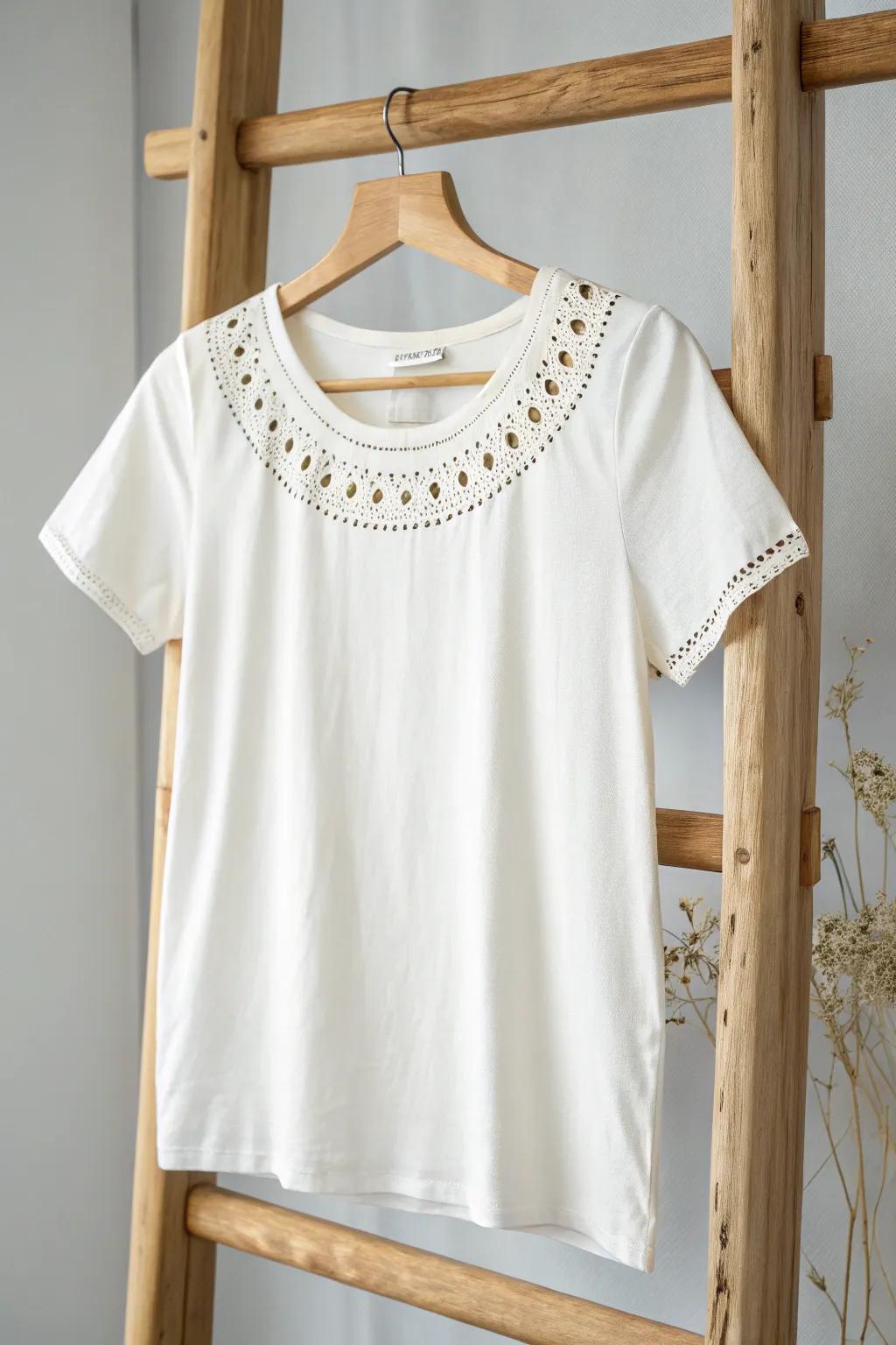 Add a playful twist to your wardrobe with minimalistic cutout designs.