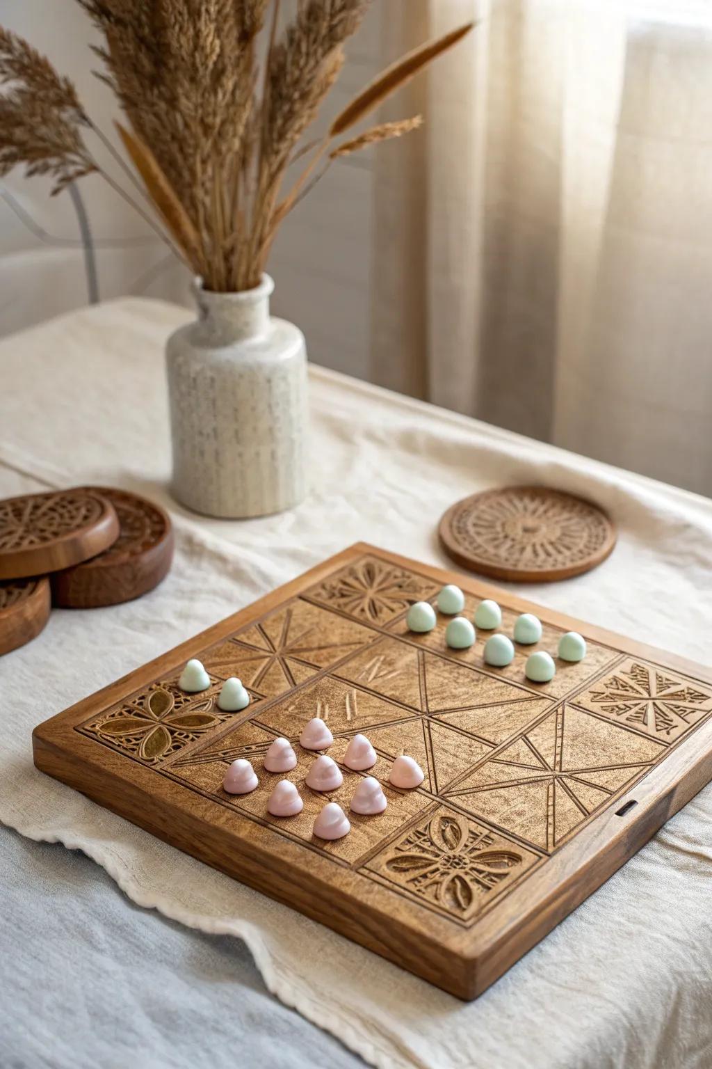 Embrace the essence of spring with a beautifully crafted seasonal board game. 🌸✨