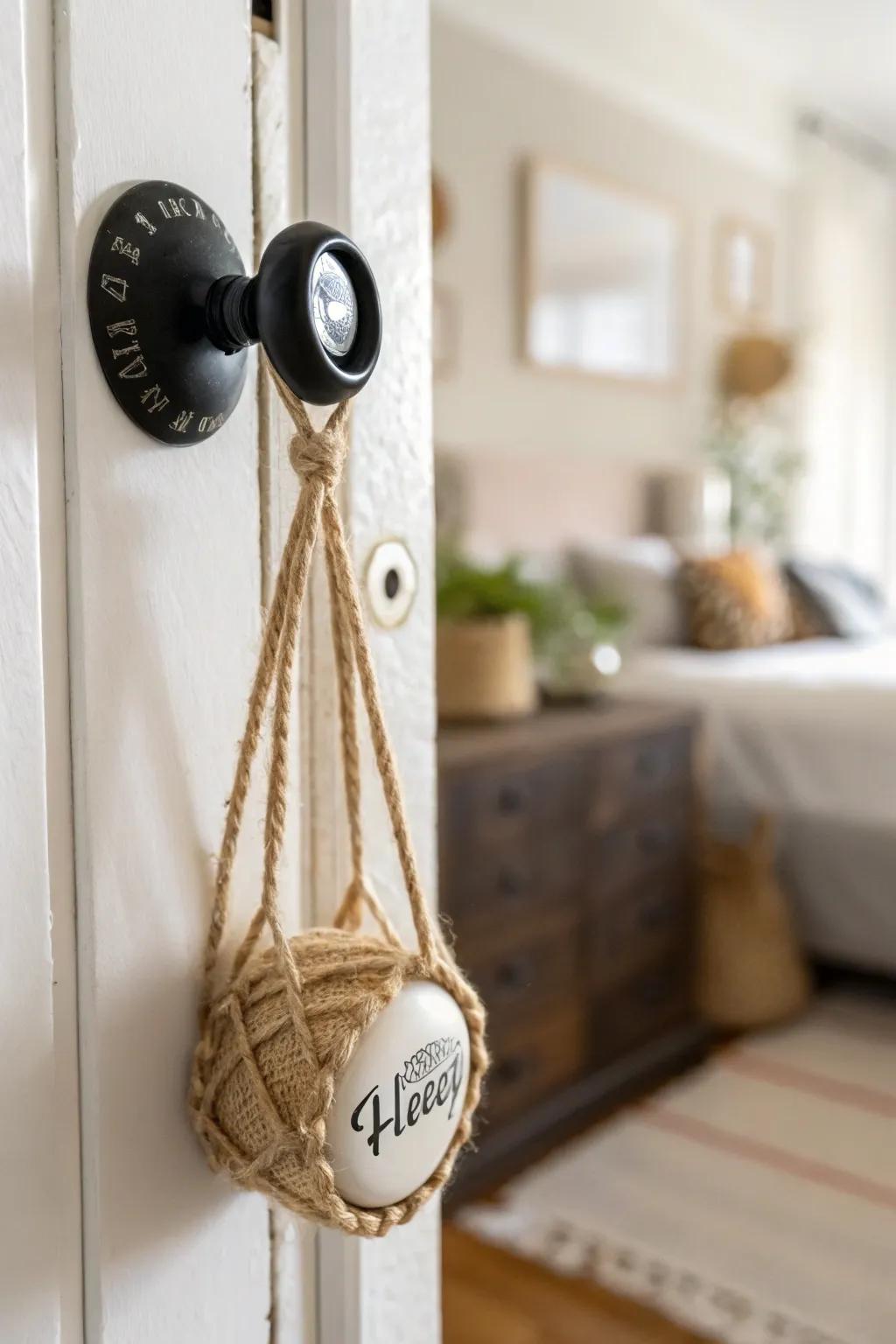Simple pleasures: A minimalist cat toy that blends Scandinavian elegance with boho charm.