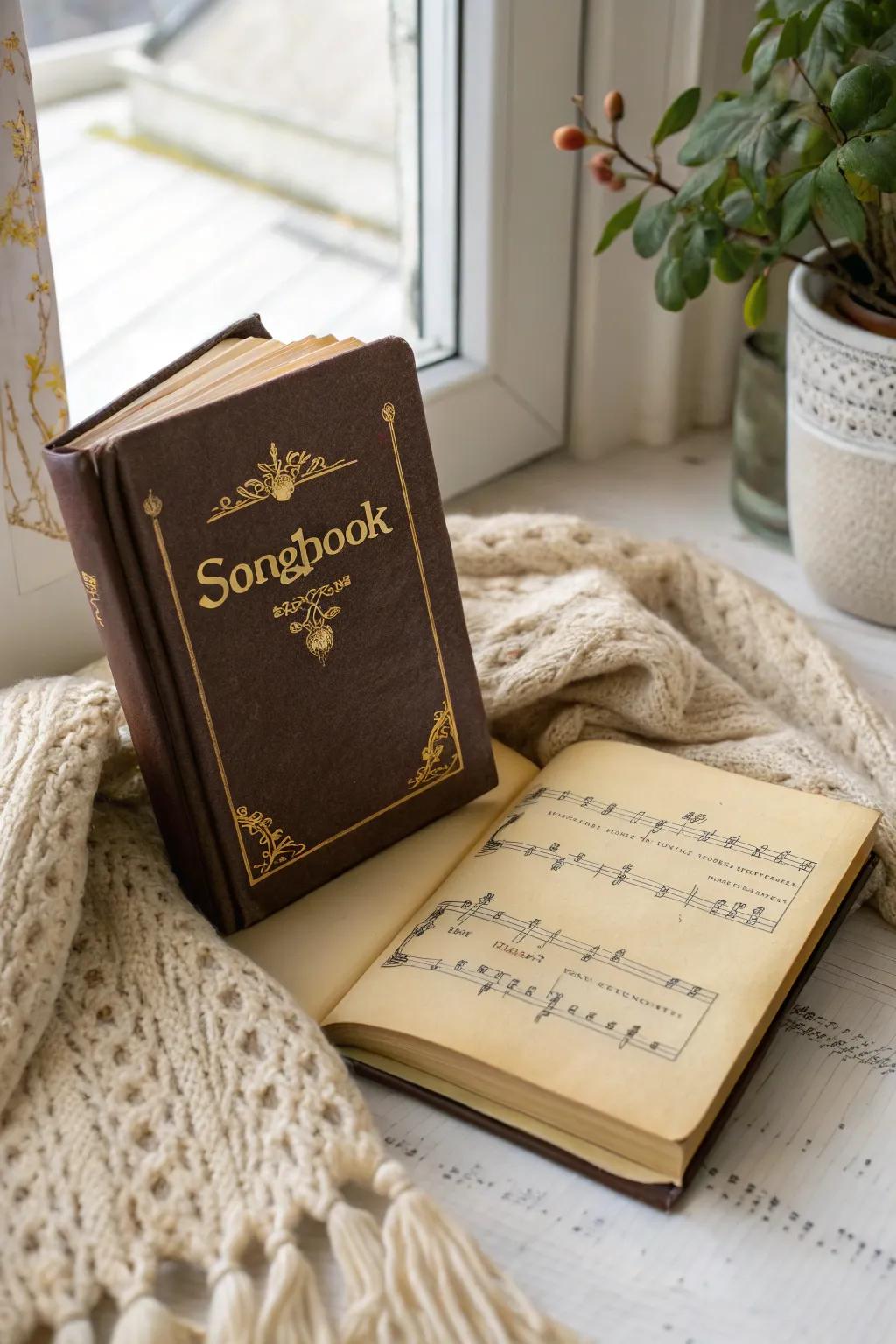Embrace the charm of a vintage Christmas with this beautifully crafted songbook, perfect for your caroling ensemble.