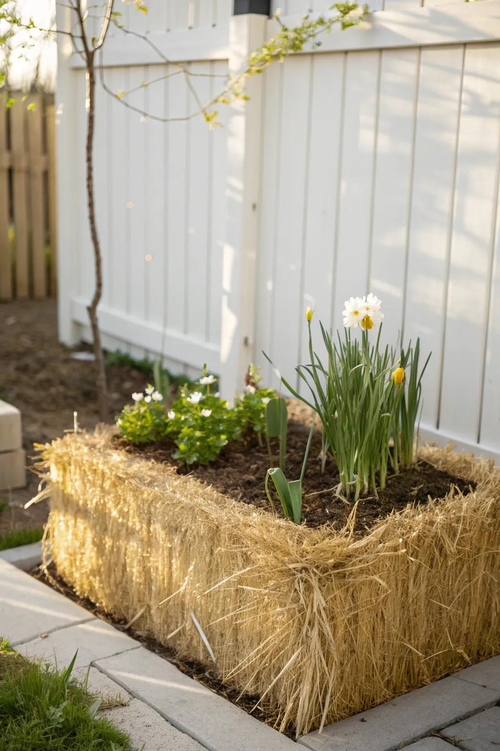 Transform your garden with the simplicity and charm of straw bale gardening.