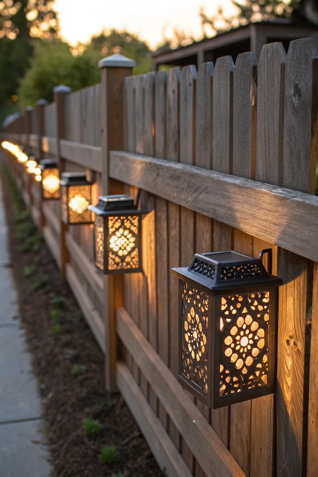 Illuminate your outdoor space with the charm of handcrafted lanterns.