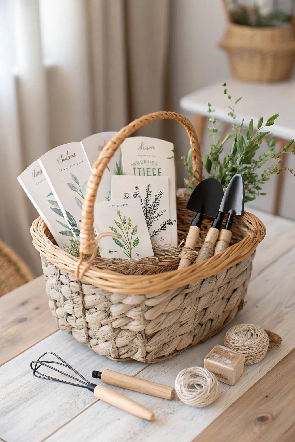 Nurture the joy of gardening with a thoughtfully curated Garden Growers Basket. Perfect for inspiring green thumbs and creating lasting family memories.