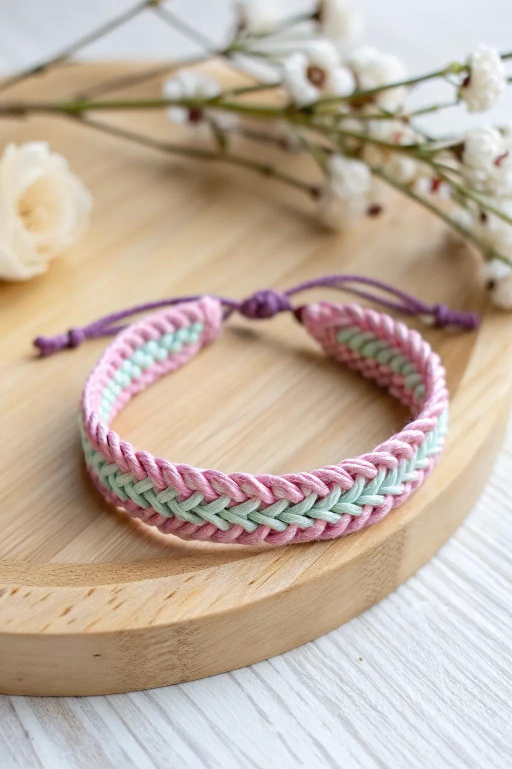 Adorn your wrist with the serene beauty of spring blossoms.