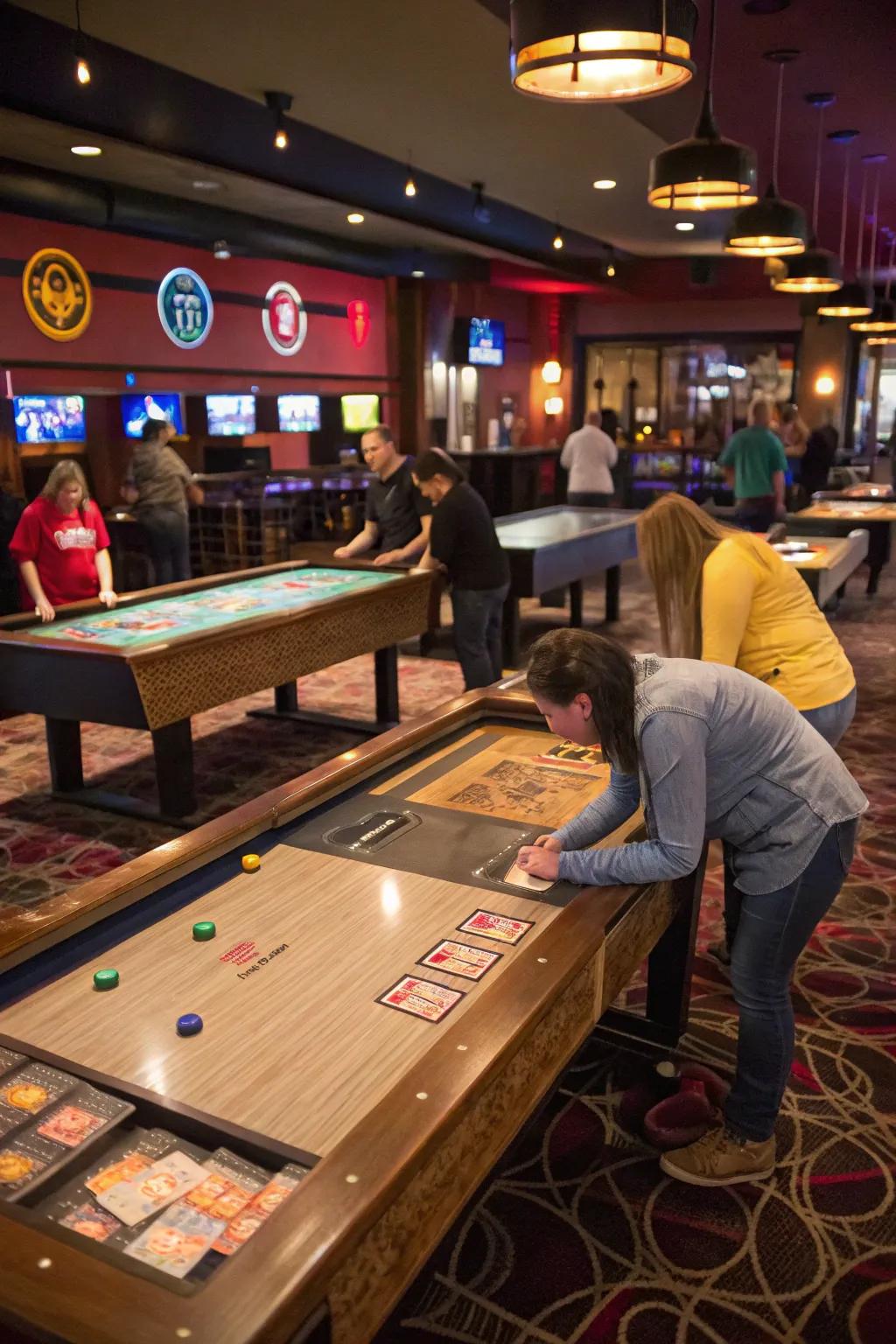 Interactive bar games add a fun and engaging element to your game room.