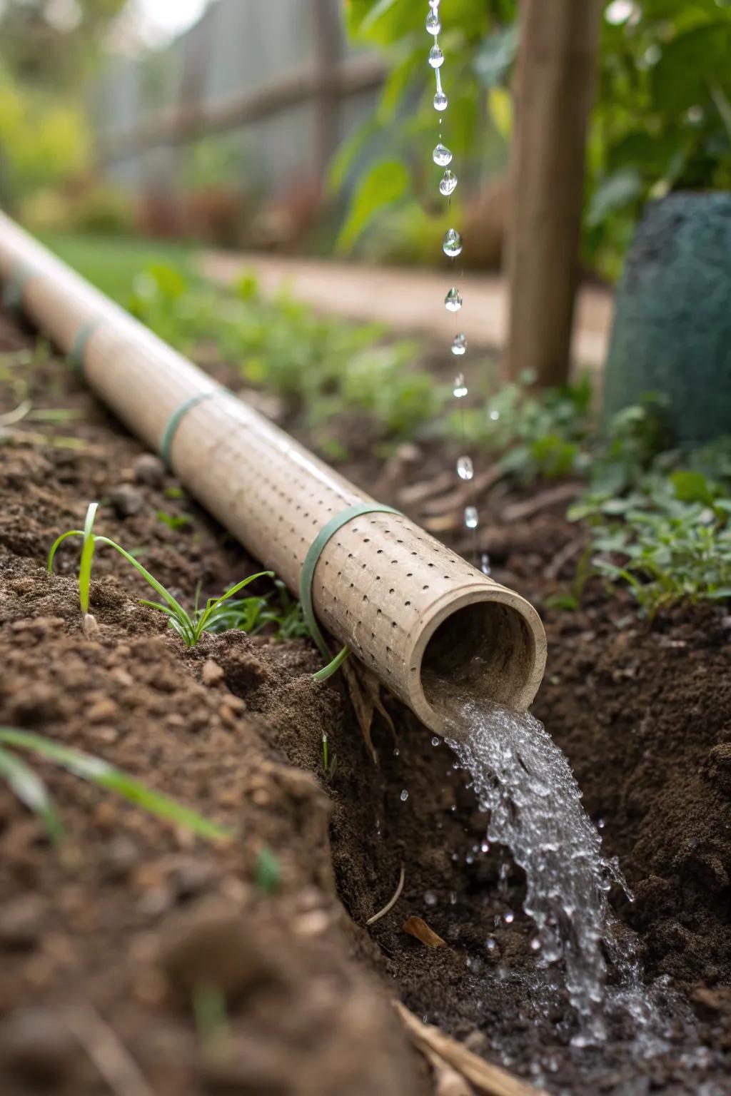 Effortless elegance in garden hydration – nurture your plants from the roots up.